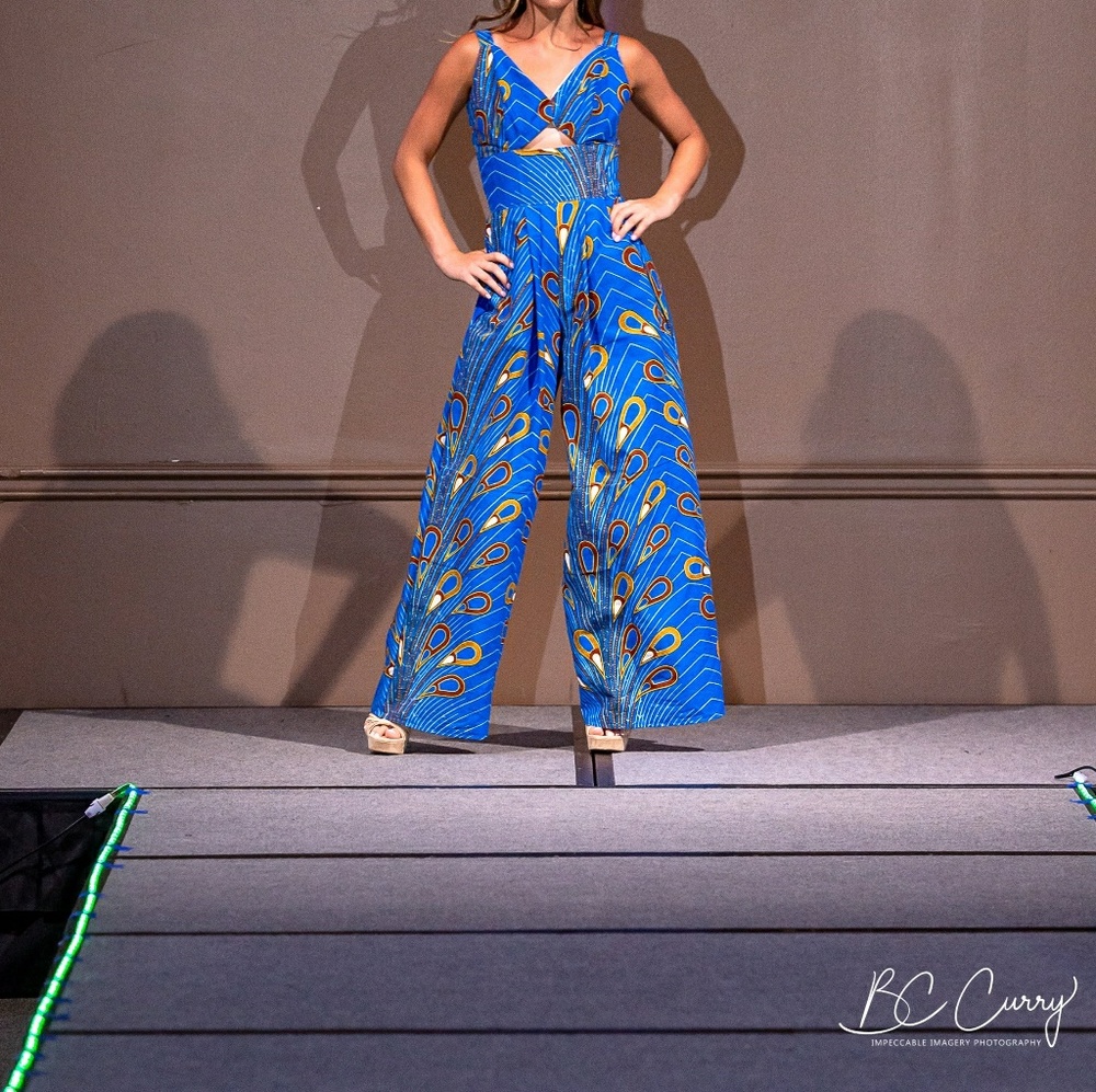 Open at waist jumpsuit